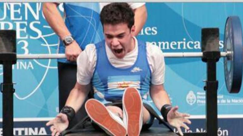 Young powerlifter celebrates 