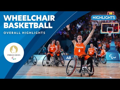 Wheelchair Basketball Highlights | Paris 2024 Paralympic Games ❤️💙💚