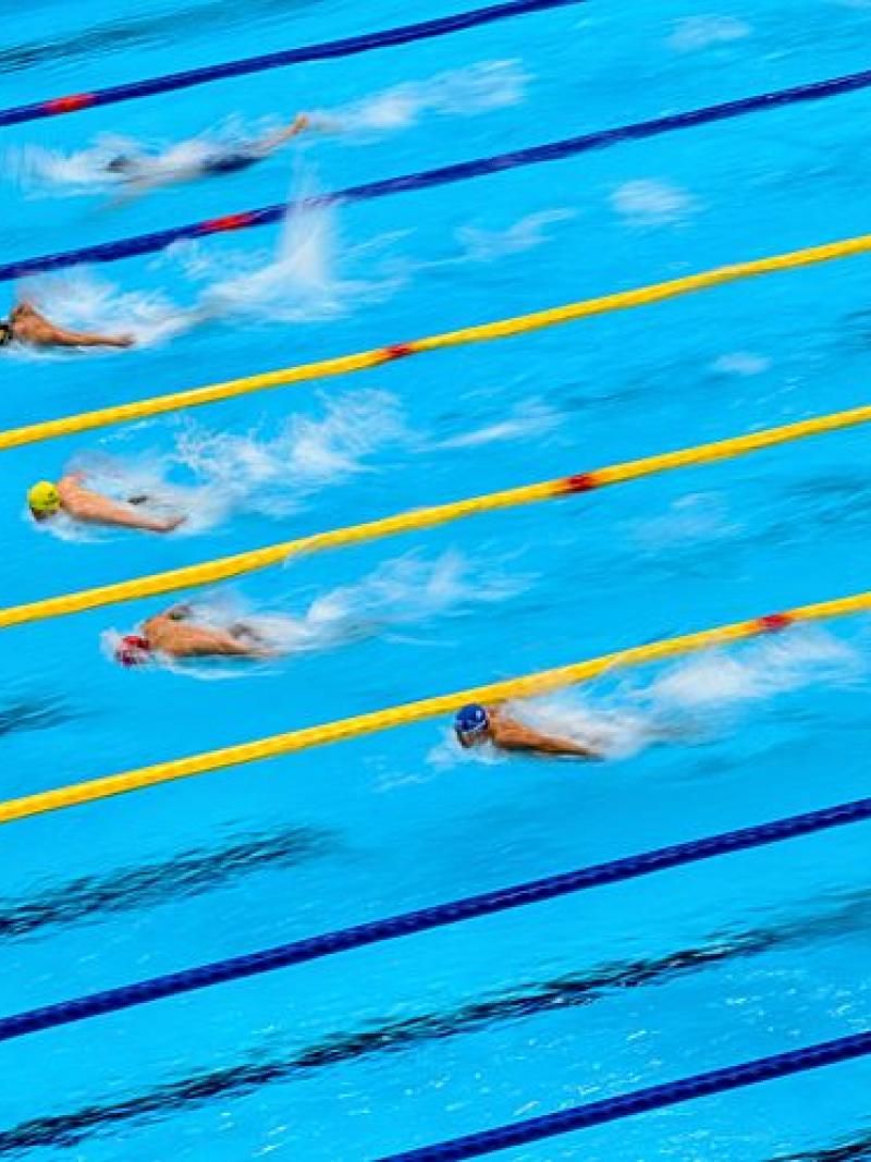 Six Para swimmers compete at the Tokyo 2020 Paralympic Games. 